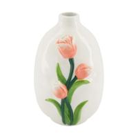 Vaas keramiek tulp Ø15,4xh23,7cm - thumbnail