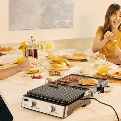 Braun CG7020 MultiGrill 7 Contact grill Zwart Braun CG7020 MultiGrill 7 Contact grill Zwart
