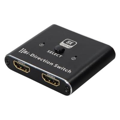 Maxtrack HDMI-switch 1 + 2 poorten 7680 x 4320 Pixel Maxtrack HDMI-switch 1 + 2 poorten 7680 x 4320 Pixel