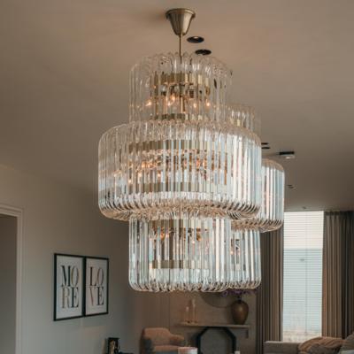 Richmond Hanglamp 'Chenna' Glas, 80 x 80cm