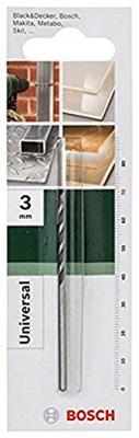 Bosch Accessories DIY multi 2609255470 Carbide Multifunctionele boor 3 mm Gezamenlijke lengte 70 mm Cilinderschacht 1 stuk(s) Bosch Accessories DIY multi 2609255470 Carbide Multifunctionele boor 3 mm Gezamenlijke lengte 70 mm Cilinderschacht 1 stuk(s)