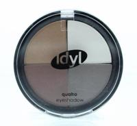 Idyl Eyeshadow quatro CES 105 bruin/grijs/wit 1 Stuks - thumbnail