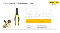 Stanley STHT0-74456 Combinatietang Dynagrip 150mm - thumbnail