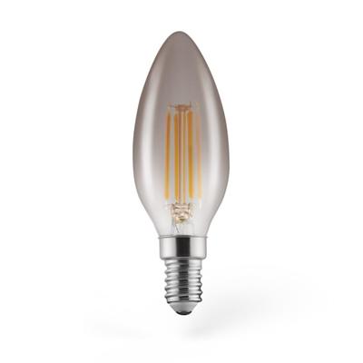 Xavax LED-Gloeidraad Vintagelamp Kaars Dimbaar E14 280lm 4W Warm Wit
