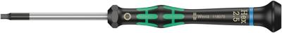 Wera 2054 Kraftform Micro Zeskant-Schroevendraaier, Hex-Plus, 2.5 mm x 60 mm - 1 stuk(s) - 05118070001 Wera 2054 Kraftform Micro Zeskant-Schroevendraaier, Hex-Plus, 2.5 mm x 60 mm - 1 stuk(s) - 05118070001