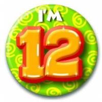 Button Klein 12 Jaar - thumbnail