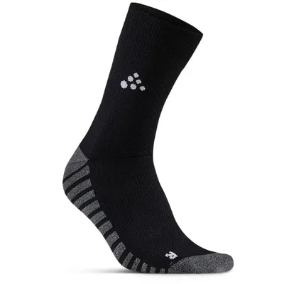 Craft 1910981 Progress Anti Slip Mid Sock - Black - 37/39 Craft 1910981 Progress Anti Slip Mid Sock - Black - 37/39