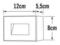 KonstSmide Led wandspotChieri inbouw of opbouw - 7862-250 - thumbnail