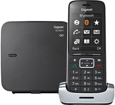 Gigaset DECT telefoon SL450A (Zwart) Gigaset DECT telefoon SL450A (Zwart)