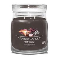 Yankee Candle black coconut signature medium jar - thumbnail