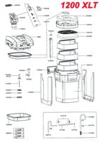 Eheim thermofilter Professional 3 1200 XLT zonder filtermassa Eheim Gebr. de Boon - Gebr de boon - thumbnail