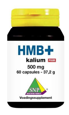 SNP HMB+ kalium 500mg puur 60 Vegetarische capsules