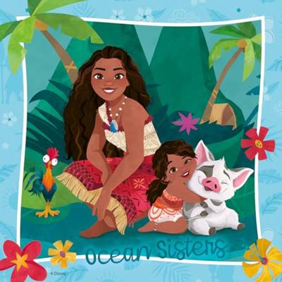 Ravensburger Vaiana 2 3x49 stukjes