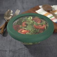 Food Huggers Siliconen deksel - gradual green - large - thumbnail