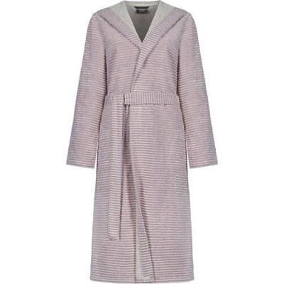 Cawö Cawo Home Dames Badjas Extra licht met Capuchon 6221 beere 48