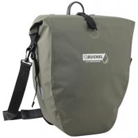 Buchel Tas enkel forest green waterproof 25,4 liter quick mount bevestiging - thumbnail