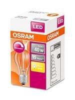 OSRAM HOMELIGHTING 4058075211322 LED-lamp Energielabel F (A - G) E27 Peer 4.8 W = 40 W Warmwit (Ø x l) 60 mm x 105 mm 1 stuk(s) - thumbnail