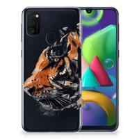 Hoesje maken Samsung Galaxy M21 | M30s Watercolor Tiger - thumbnail