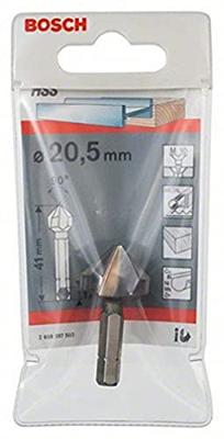 Bosch Accessories Bosch Power Tools 2608597503 Kegelverzinkboor 20.5 mm HSS 1/4 (6.3 mm) 1 stuk(s)