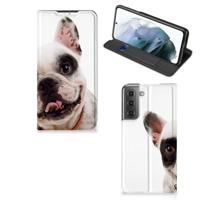 Samsung Galaxy S21 FE | Hoesje maken | Franse Bulldog - thumbnail