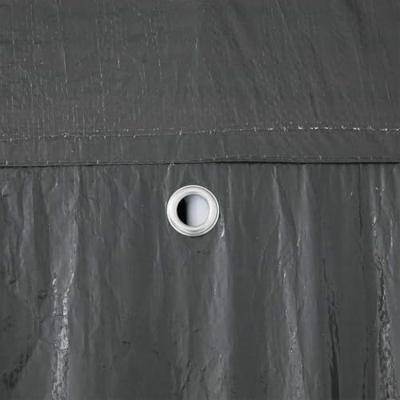 Partytent Antraciet en Wit 800 x 400 x 266 cm