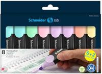 Schneider Schreibgeräte Textmarker Textmarker Job Aktion 6+2 Karton-Etui 8 Stück pastell 115090 1 stuk(s) - thumbnail