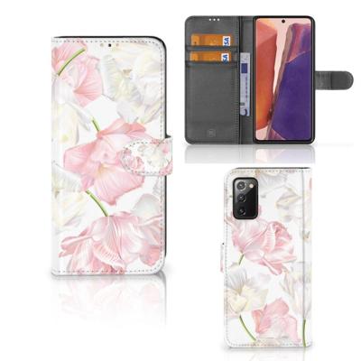 Samsung Galaxy Note 20 Hoesje Lovely Flowers Samsung Galaxy Note 20 Hoesje Lovely Flowers