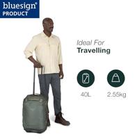 Osprey Transporter Whld Duffel 40 Trolleytas Raven Black/Black 40L - thumbnail