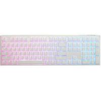 Ducky one 3 aura white, toetsenbord (wit, us lay-out, cherry mx speed silver, abs double shot, hot swap) - thumbnail