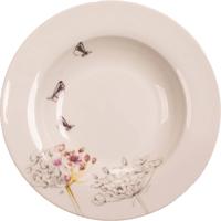 Bord diep Sketch Of Nature 23 cm Assorti Porselein 1 stuk(s) - thumbnail