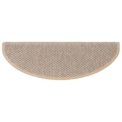 Trapmatten zelfklevend 15 st sisal-look 65x21x4 cm lichtbeige - thumbnail