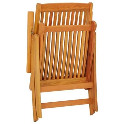 Tuinstoelen 2 st inklapbaar massief eucalyptushout Tuinstoelen 2 st inklapbaar massief eucalyptushout