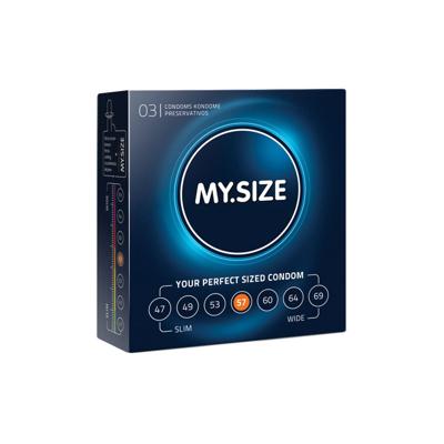 My Size - Natural Latex Condom 57 Width 3 St.
