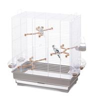 IMAC VOGELKOOI CARLOTTA TAUPE / WIT 50X30X56 CM - thumbnail