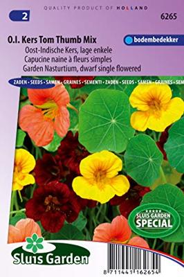 Lage enkele Oost-Indische kers bloemzaden – Oost-Indische kers Tom Thumb mix