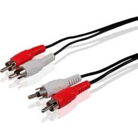 Conceptronic clcinch5 rca audio cable, 2x rca -> 2x rca, m/m, 5m, black - thumbnail