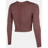 Damessweater zonder Capuchon 4F Donkerrood - Maat: M/L - thumbnail