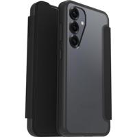 Otterbox React Series Folio Booklet Samsung Galaxy S25 Transparant, Zwart Inductieve lading - thumbnail