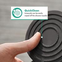 Hansgrohe Handdouche Pulsify S 105 1 Jet EcoSmart Mat Zwart - thumbnail