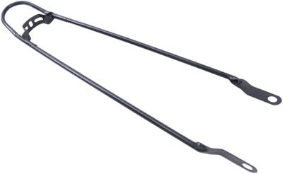 Spatbordstang 28" met bumper - zwart