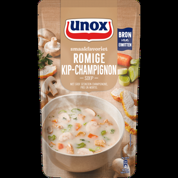 Unox Smaakfavoriet Soep In Zak Romige KipChampignon 570 ml bij Jumbo
