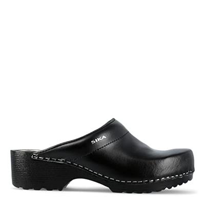 SIKA 148 Klomp Traditionel Open Hak PU Zwart - Maat 38 - 16.089.076.38