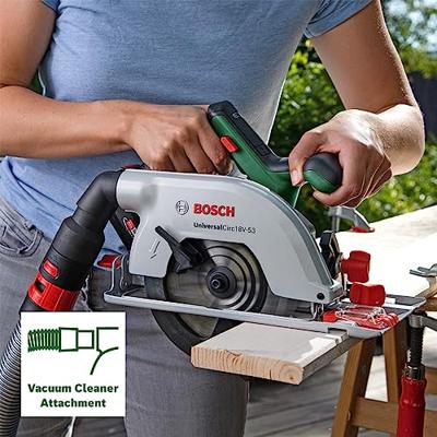 Bosch Home and Garden UniversalCirc 18V-53 Accu-handcirkelzaagset Zaagdiepte 90° (max.) 53 mm Incl. accu, Incl. lader 18 V 2.5 Ah