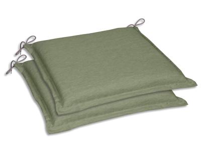 GO-DE Textil Tuinkussen (Set van 2 kussens, Lichtgroen)