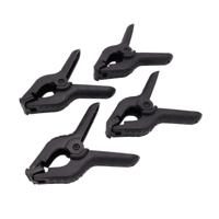 Caruba Achtergrond Klem Zwart Groot (4 stuks) - thumbnail