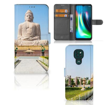 Motorola Moto G9 Play | E7 Plus | Flip Cover | Boeddha Motorola Moto G9 Play | E7 Plus | Flip Cover | Boeddha