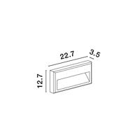 Lyora Strakke wandlampRio antraciet - 9492670 - thumbnail
