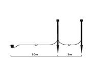 KonstSmide TuinspotMonza Uplight 107cm metaalgrijs - 7965-000 - thumbnail