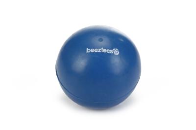 Rubber bal massief hondenspeeltje blauw 9 cm Rubber bal massief hondenspeeltje blauw 9 cm