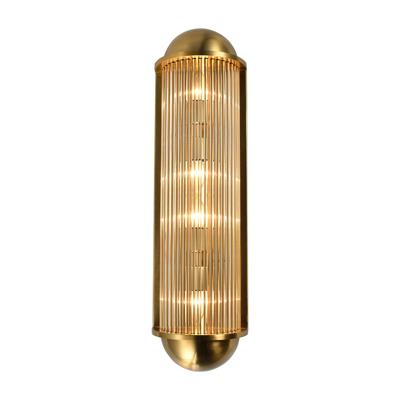 Richmond Wandlamp 'Leeza' 80cm, kleur Brushed Gold